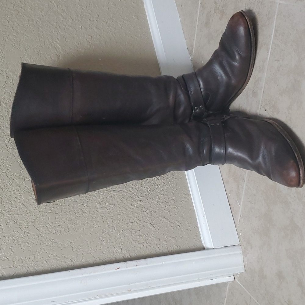 frye Phillips harness wide leg
